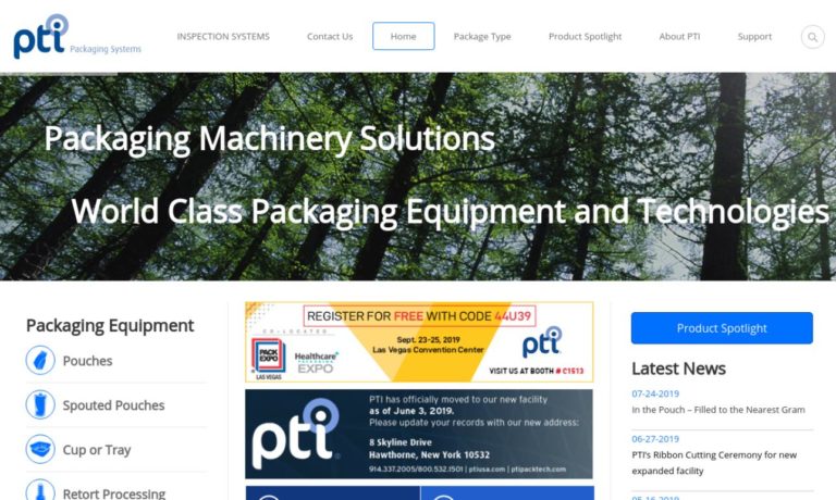 PTI Packaging Technologies & Inspection
